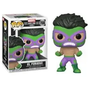 Figurine Funko Pop Marvel Luchadores Hulk pas cher