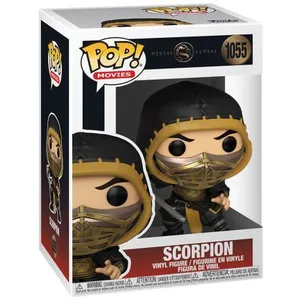 Figurine Funko Pop Movies Mortal Kombat Scorpion with Chase pas cher