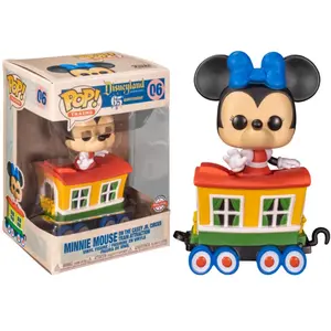 Figurine Funko Pop Disney Train Casey Jr- Minnie in Car 6 Exclusive TU pas cher