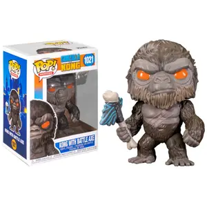 Figurine Funko Pop! Movies : Godzilla Vs Kong - Kong with Battle Axe pas cher