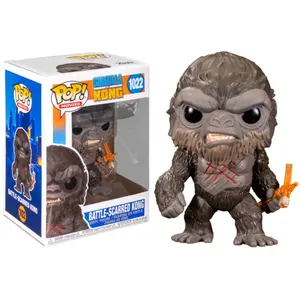 Figurine Funko Pop Movies Godzilla Vs Kong Battle Worn Kong pas cher