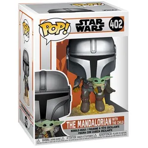 Comparateur de prix : Figurine Funko Pop Star Wars The Mandalorian flying with Jet Pack