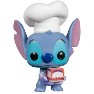 STITCH AS BAKER / LILO ET STITCH / FIGURINE FUNKO POP / EXCLUSIVE NYCC 2020 pas cher