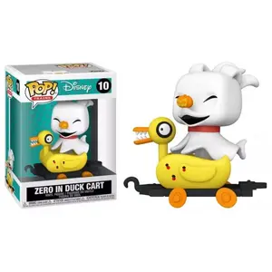 ZERO IN DUCK CART / L'ETRANGE NOEL DE MR JACK / FIGURINE FUNKO POP
