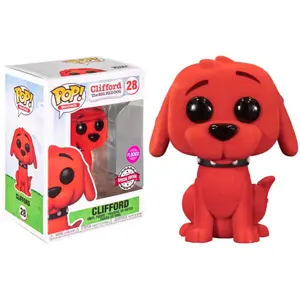 Funko Pop! Clifford The Big Red Dog - Clifford Flocked