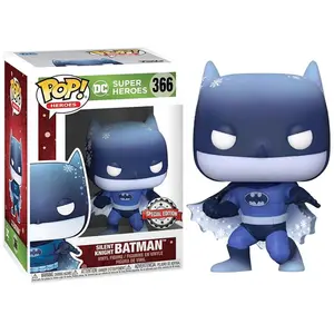 Funko Figurine Pop Heroes DC Holiday Silent Knight Batman Avant-première Fnac pas cher