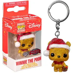 Figurine Funko Pop Keychain porte-clé Holiday Disney Winnie The Pooh pas cher