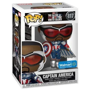Figurine Funko Pop The Falcon and Winter Soldier Captain America WMT pas cher