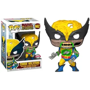 Figurine Funko Pop - Marvel Zombies N°696 - Wolverine Zombie (51655) pas cher