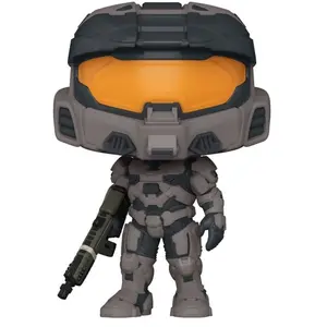 Figurine Funko Pop! Halo : Spartan Mark VII w/ VK78 Commando Riffle - Noir pas cher