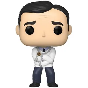 Funko Figurine POP The Office Straitjacket Michael pas cher