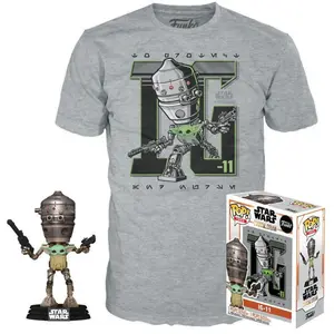 T-Shirt L Avec Pop Ig-11 / Star Wars / Funko Pop Movies