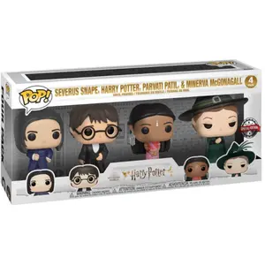 Comparateur de prix : Pack 4 Figurines Pop! Harry Potter Yule Funko - Le Pack De 4 Figurines