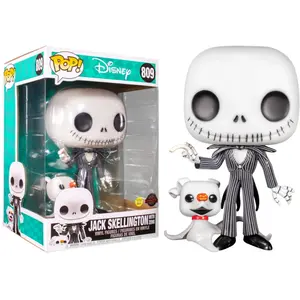 Comparateur de prix : Figurine Funko Pop Disney TNBC Jack with Zero 10" Avant première