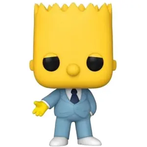 Funko Figurine Funko Pop - Les Simpson N°900 - Bart Mafia (52947)