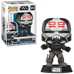 Figurine Funko Pop Star Wars Clone Wars Wrecker pas cher
