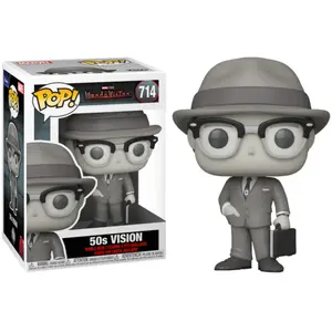 Figurine Funko Pop Disney ! Wanda Vision : POP 2 (B&W) w/Chase pas cher