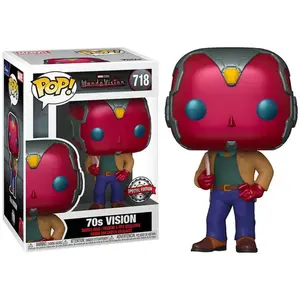Figurine Funko Pop! N°718 - Wanda Vision - 70s Vision
