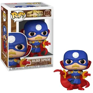 Figurine Funko Pop Marvel Infinity Warps Soldier Supreme pas cher