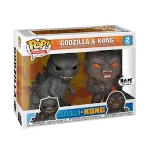 Funko POP! Godzilla vs Kong - Godzilla & Kong 2 Pack Special Edition