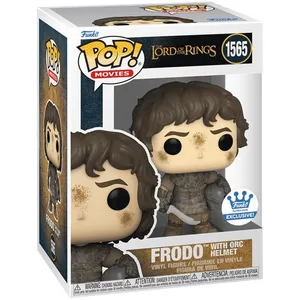 FRODO WITH ORC HELMET / LE SEIGNEUR DES ANNEAUX / FIGURINE FUNKO POP / EXCLUSIVE FUNKO SHOP pas cher