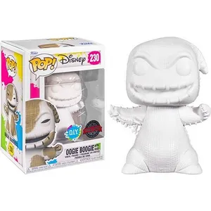 FUNKO Pop-NBX Oogie Boogie (DIY)(White) Figurines et figurines d'actio... pas cher