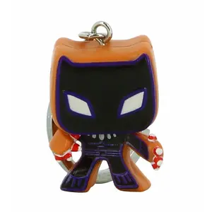 Figurine Funko Pop Keychain Marvel Holiday Black Panther pas cher