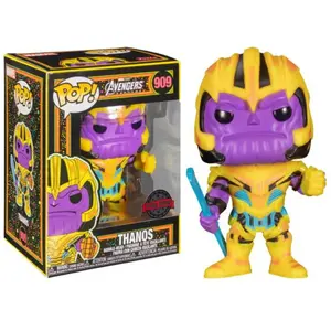 Generic FUNKO MARVEL: AVENGERS ENDGAME-THANOS (BLACKLIGHT) pas cher