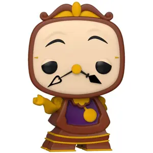 Figurine Funko Pop! Disney : Beauty & Beast - Cogsworth pas cher