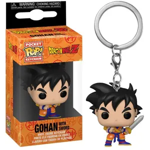 Figurine Funko Pop Keychain Dragon Ball Z Gohan with sword pas cher