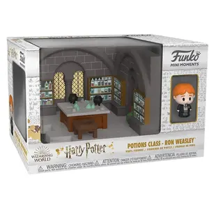 Figurine Pop! Harry Potter Diorama Mini Moment : Ron Weasley Funko pas cher