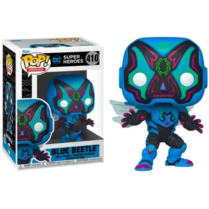 Figurine Funko Pop Heroes Dia de los DC Blue Beetle pas cher