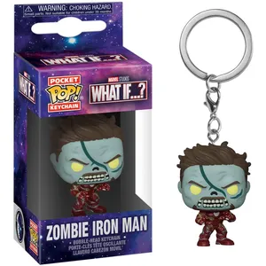 Funko Marvel What If - Pocket Pop Keychains - Zombie Iron Man pas cher