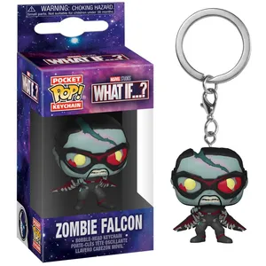 Funko Marvel What If - Pocket Pop Keychains - Zombie Falcon pas cher