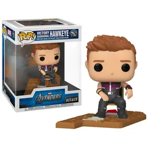 Funko Pop! Figurine Exclusive Avengers Victoire Shawarma Hawkeye Marvel pas cher