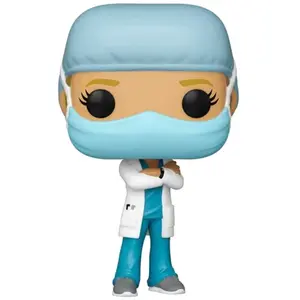 Figurine Funko Pop Heroes Front Line Worker Female 1 pas cher