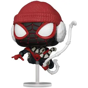 Comparateur de prix : Figurine Funko Pop Marvel Spider-Man Miles Morales Winter Suit