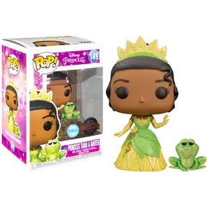 Funko PRINCESS TIANA AND NAVEEN / LA PRINCESSE ET LA GRENOUILLE / FIGURINE F... pas cher