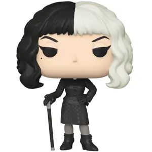Figurine Funko Pop Disney Cruella Making Art Noir 9 cm 889698544665 pas cher