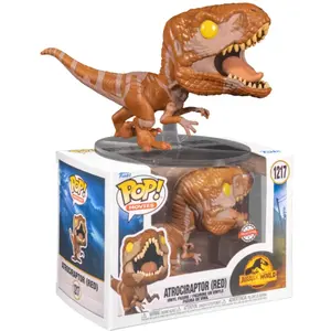 Comparateur de prix : Figurine Funko Pop Movies Jurassic World Atrociraptor Red