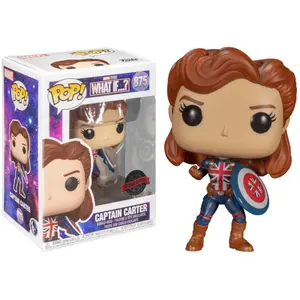 Funko Pop! Marvel : What Captain Carter - GameStop Exclusive pas cher