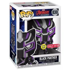 Figurine Funko Pop Marvel Avengers MechStrike Black Panter Glows in th... pas cher