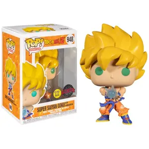 Comparateur de prix : Funko Pop! Figurine Exclusive Super Saiyan Kamehamera Dragon Ball Z Goku