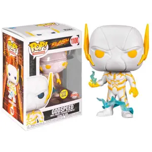 PALADONE Figurine POP DC Comics The Flash Godspeed Glow in the Dark Exclusive pas cher