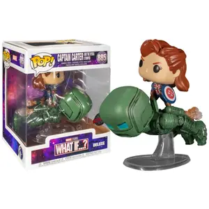 Comparateur de prix : Funko Pop! Et Si La Figurine Exclusive De Captain Carter? Marvel