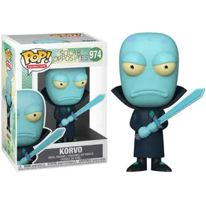 Funko Figurine Funko Pop - Solar Opposites N°974 - Korvo (55794) pas cher