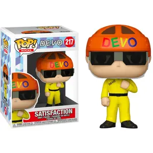 SATISFACTION YELLOW SUIT / DEVO / FIGURINE FUNKO POP pas cher