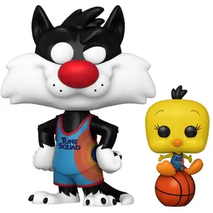 Figurine Funko Pop Movies Space Jam A New Legacy Sylvester and Tweety pas cher