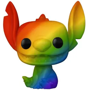 Figurine Funko Pop Disney Pride Stitch Rainbow pas cher