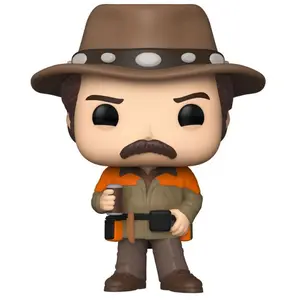 Funko Figurine Funko Pop - Parcs Et Loisirs N°1150 - Hunter Ron (56168) pas cher